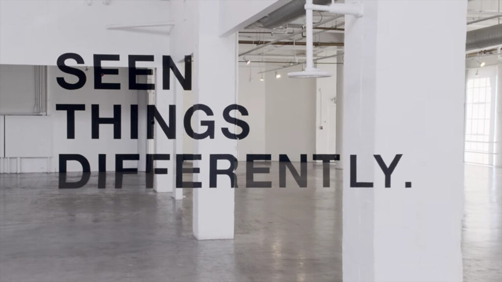 Seen things diferently